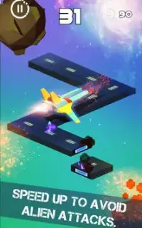 Planet Dodge: Galaxy Space Shooter Game Screen Shot 5