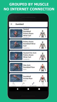 Fitness in Action - Gym Workout Routines Screen Shot 3