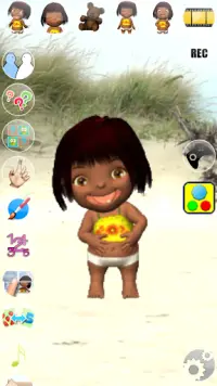 बात एमिली बेबी लड़की खेल Screen Shot 7