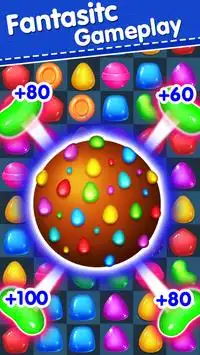 Candy Yummy - New Bears Candy Match 3 Games Free Screen Shot 3