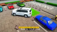 Modern Car Prado Parking Games Screen Shot 0