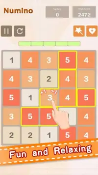 Numino - offline casual 2048 number game Screen Shot 4