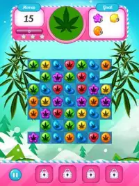 Weed Crush Match 3 Candy Screen Shot 3