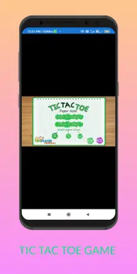 TIC TAC TOE GAME Screen Shot 2