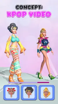 Fashion Battle Dress up Games Screen Shot 1