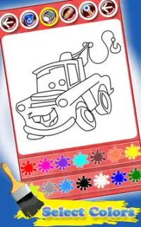 My Lightning Cars Coloring Pages for Kids Screen Shot 2
