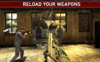 Commando zombie shooting - offline military games Screen Shot 2
