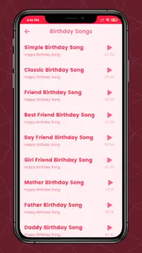 Happy Birthday Song Screen Shot 1