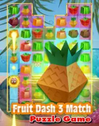 Fruit Dash 3 Match Game Screen Shot 1