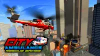 City Ambulance Rescue Rush Game Screen Shot 0