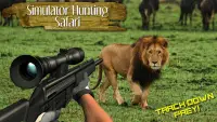 Simulatore di caccia Safari Screen Shot 2