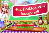 Hot-Dog-Schule Kochen Spiele Screen Shot 6