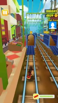 Ninja Run 3D: Subway Surf Screen Shot 2