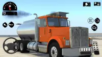 Offroad Oil Tanker Truck Sim Screen Shot 0