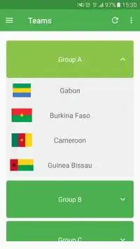 App for AFCON Football 2017 Screen Shot 4