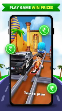 Subway Dash 3D - The Runner! Win Prizes Everyday! Screen Shot 0