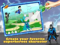 Super Hero Form & Puzzles Screen Shot 1
