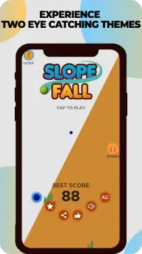 Slope Fall:Run the balls Down Screen Shot 2