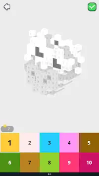 Coloring Pixel Art 3D : Coloring Book Screen Shot 3