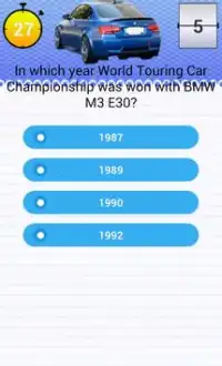 Quiz for BMW M3 Fans Screen Shot 4