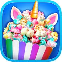 Unicorn Food - Rainbow Popcorn Party