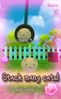 Stacky Cats - Drop Stack Kitty Screen Shot 0