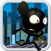 Stickman Run Tokyo: Jumping