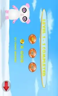 Panda adventure in candy land Screen Shot 1