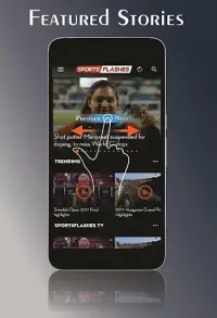 Sports Flashes - Live Sports R Screen Shot 2