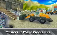 쓰레기 트럭 시뮬레이터 - 폐차 처리 기계를 사용해보십시오! Screen Shot 2