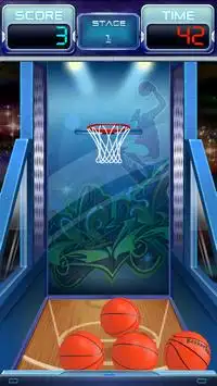 Basketball 3D Free Screen Shot 2