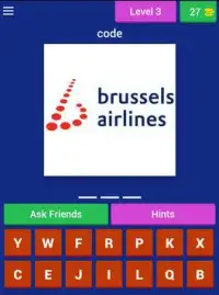 Airlines codes quiz Screen Shot 10