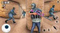 Disparos antiteroristas 3D: New Mission Games 2021 Screen Shot 1