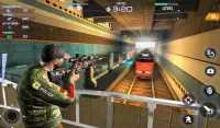 Train Counter Terrorist Attack FPS Shooting Games Screen Shot 4