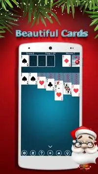 Solitaire Christmas spider Screen Shot 4