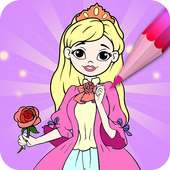 Prinses Coloring Wonderland: Fairy Tale World