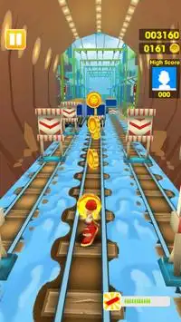 Train Subway Surf Skate Runner Screen Shot 2