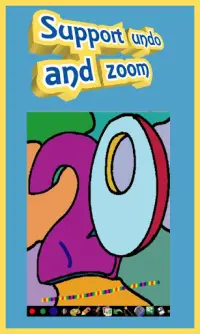 Coloring for Kids - Numbers Screen Shot 2