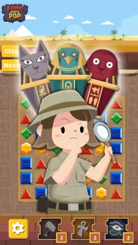 Egypt Match Pop : Adventure Kid Screen Shot 2