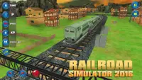 Rail Road Simulator 2016 Screen Shot 0