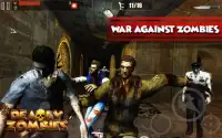 Deadly Zombies Temple Survival Shooter Game Screen Shot 0
