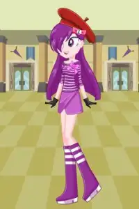 School Style MLPEG Dress Up Game with pony girls Screen Shot 0