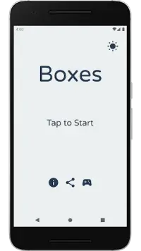Boxes ⬜⬛ - Addicting Strategic Puzzle Game - Free Screen Shot 0