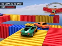 Ramp Car Stunts : impossible stunt car tracks 3d Screen Shot 2