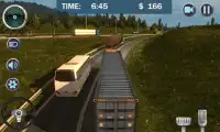 Real Truck Driving Cargo Truck Sim 3D 2018 Screen Shot 1