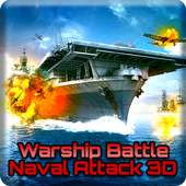 buque de guerra batalla - naval ataque 3D