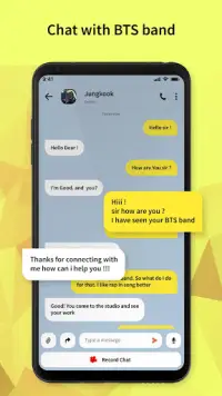 BTS Messenger - Chat with BTS Joke Screen Shot 2