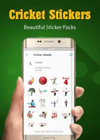 Cricket Stickers for WhatsApp Screen Shot 2