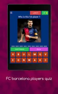 FC Barcelona Players Quiz - Jeu gratuit (Trivia) Screen Shot 9