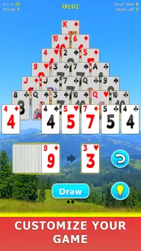 Pyramid Solitaire Mobile Screen Shot 17